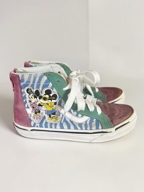 Vans Disney Sk8-Hi Mickey Minnie Sneakers Kids 2 EU32.5